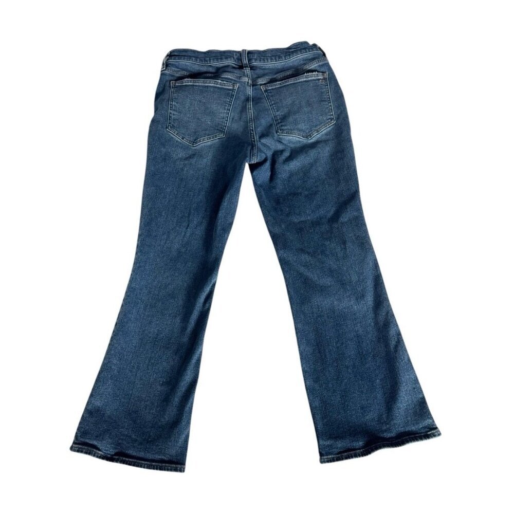 Madewell Women's Sz 29 Mid-Rise Kick Out Jeans Blue Denim - Picture 3 of 10